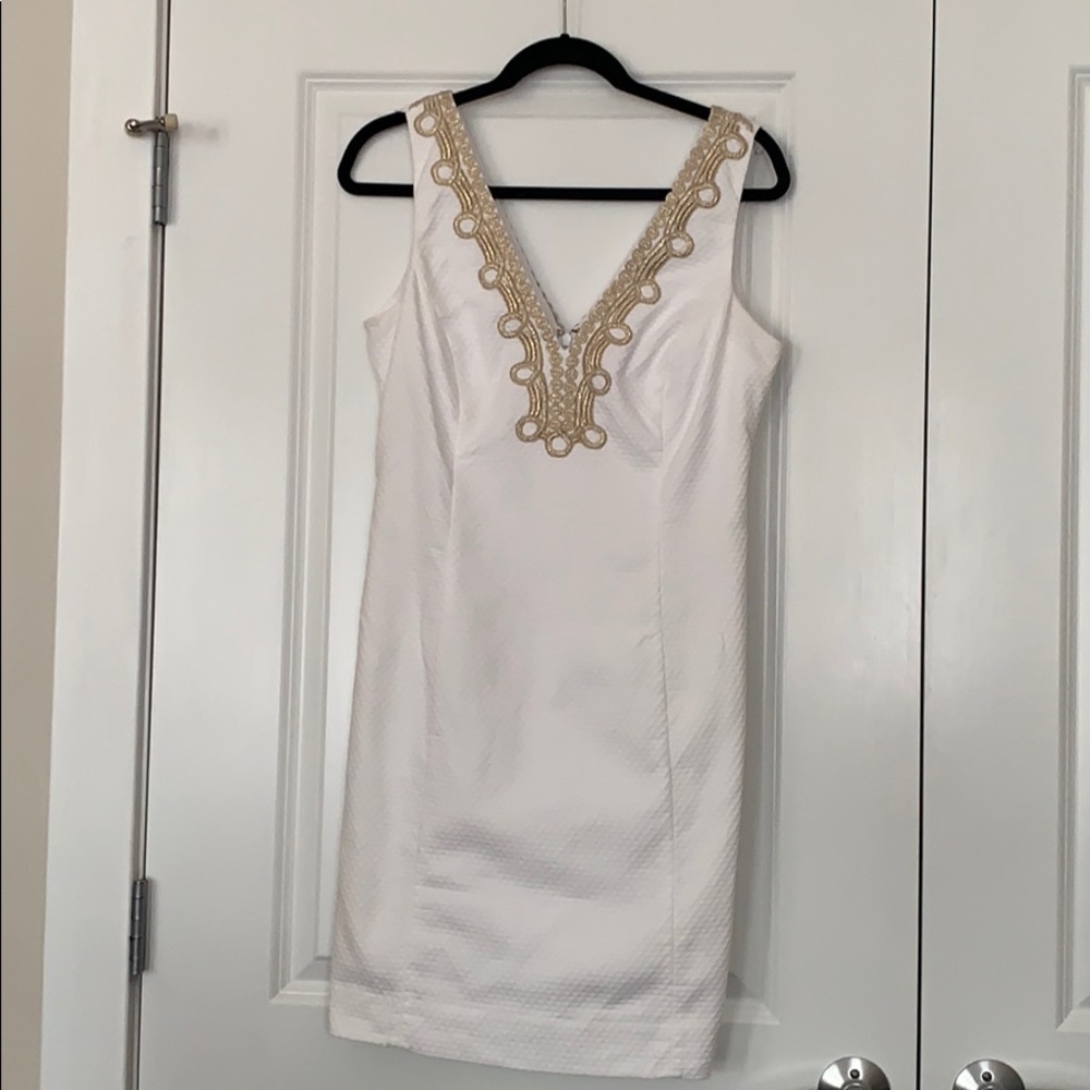 White Lilly Pulitzer dress